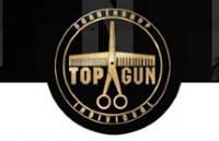 Логотип Topgun Barbershop